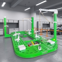 Banc de traction de qualité industrielle pour carrosserie de véhicule, pour station de service automobile, machine de réparation de châssis de voiture