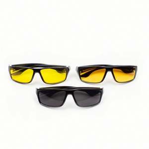 Gafas de Sol Unisex Baratas al por Mayor, Gafas de Visión Nocturna Antideslumbrantes, Gafas de Conducción Nocturna - Product Image 2