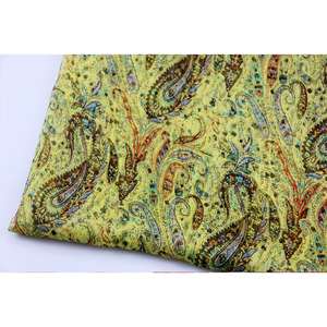 Tela de gasa suave con arrugas para bufanda y vestido, tela de gasa con perlas de <span class=keywords><strong>100</strong></span> poliéster, WI-B01 - Product Image 6