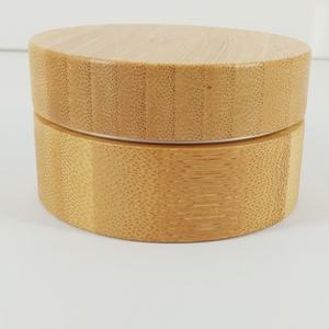 Pot en aluminium et fer blanc au design tendance avec décoration en bambou – Contenants cosmétiques multi-tailles pour parfum, rouge à lèvres et <span class=keywords><strong>lotion</strong></span> - Product Image 2