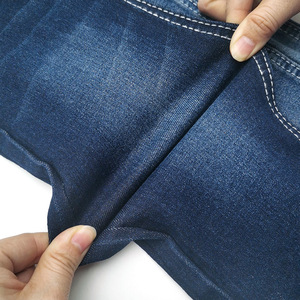 Aufar 9,5 oz tela vaquera elástica índigo telas vaqueras hechas en China S33B1328 - Product Image 1