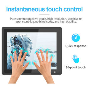 15 15.6 17 19 21.5 इंच का 12.1, एक औद्योगिक पैनल पीसी 19 इंच कोर i7 में vगा पोर्ट के साथ 1000 - Product Image 5