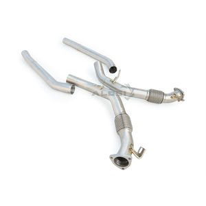 <span class=keywords><strong>ท่อไอเสีย</strong></span>แบบดาวน์ไปป์ เหมาะสำหรับรถปอร์เช่ คาเยนน์ 4.0T E3 ปี 2017-2023 ทำจากสแตนเลส ช่วยเพิ่มเสียงที่ดังขึ้น - Product Image 6