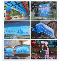 Écran d'affichage LED mural vidéo transparent en verre couleur pleine APexls Shenzhen pour la publicité sur les murs-rideaux des bâtiments