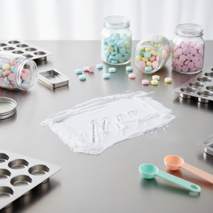 미국 창고 재고 식품 등급 미세결정 셀룰로오스 분말 (MCC 102) 순수 천연 다기능 식품 첨가물 - Product Image 1