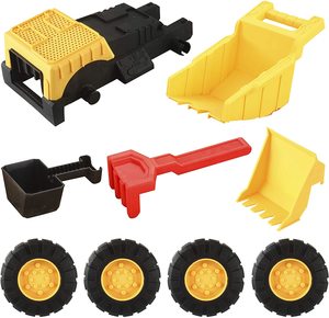 9 cái tháo rời lắp ráp chơi ngoài trời thiết lập | xẻng, cào, muỗng, lâu đài xây dựng xe tải | bãi biển cát đồ chơi thiết lập cho trẻ em | ABS - Product Image 4