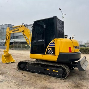 <b>Used</b> Original Kamatsu Pc56 <b>Used</b> PC18MR PC30 PC35 PC45 PC50 Pc55 Pc56 Mini Crawler Excavatore 5 Ton Mini Komatsu Pc56 Excavator - Product Image 2