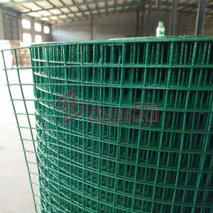 1 "x1/2" רשת תיל מרותכת סידור/אבקת חוט מצופה רשת עבור גדר שועל - Product Image 3