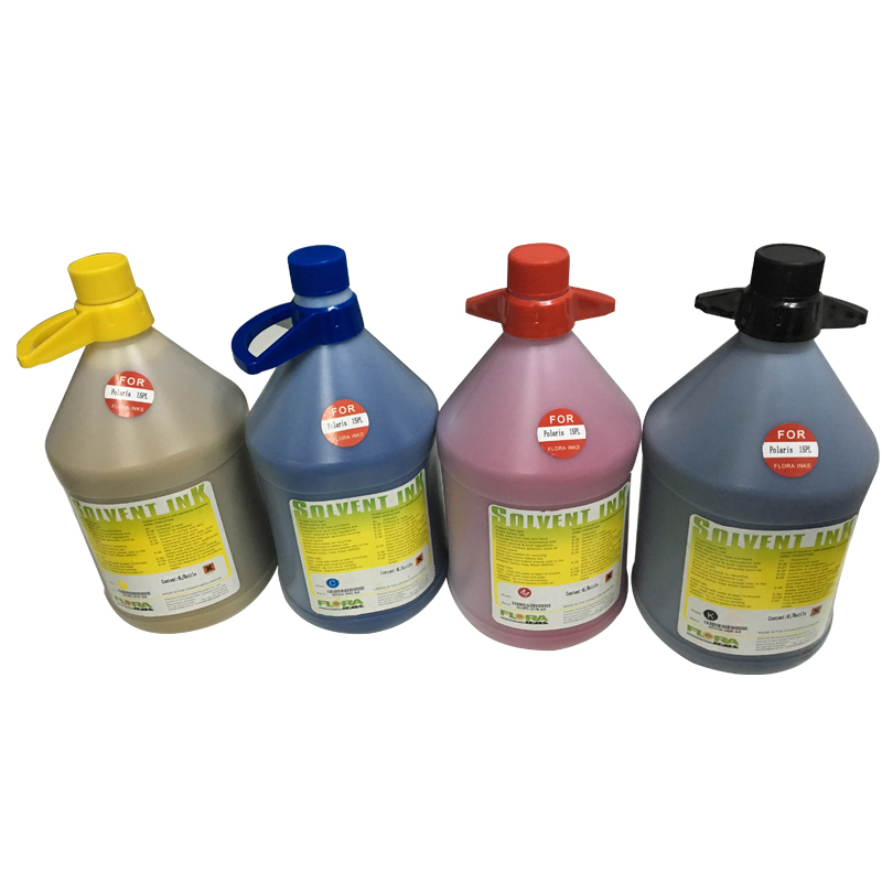 Флора чернила для spectra polaris 512 35pl 15pl печатающая головка Флора LJ320P принтер Флора 15PL растворимые чернила