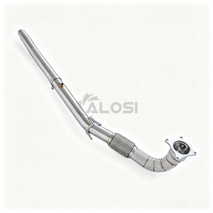 Compatible avec Volkswagen Mk5 GTi |   Jetta |   Tuyau d'échappement droit en acier inoxydable pour Audi A3 2.0T 2006-2011 - Product Image 2
