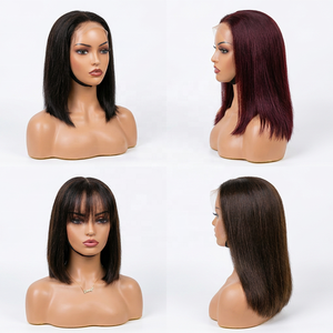 Letsfly Raw Vietnamese Hair Super Double Drawn 4x4 13x4 Lace <b>Front</b> <b>Wigs</b> 12A Hight Quality Human Hair <b>Wigs</b> for Black Women - Product Image 1