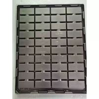 Kemasan Blister Tray Konduktif PP Hitam ESD untuk Pengemasan Blister Tablet/Kapsul Otomatis dengan Bentuk Kustom Ketebalan 1.2mm