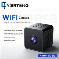 Nouvelle caméra de sécurité domestique sans fil X1 HD 1080p 1MP Mini Cube Wi-Fi avec enregistrement vidéo et photo et stockage sur carte mémoire externe