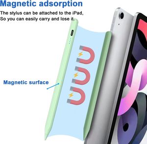 Lápiz Óptico Activo para Pantalla Táctil, Punta Fina de 1.5 mm, Lápices Digitales Recargables para Tableta <span class=keywords><strong>Apple</strong></span> iPad - Product Image 5
