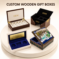 Boîte à parfum en bois massif naturel de marque TZ en gros, étui de rangement en bois imprimé sur mesure, finition brillante faite à la main, logo personnalisé