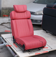 Siège de conversion pour camping-car de haute qualité, directement de l'usine, convertible et pliable en lit, compatible avec Toyota Hiace Nissan NV20