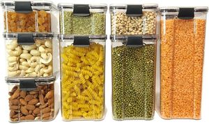 Clear Square Airtight Injection-Molded Plastic Food <b>Storage</b> Container Korean Style <b>Kitchen</b> Fridge Multifunction <b>Storage</b> <b>Boxes</b> - Product Image 2