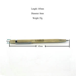 Gaufrette lettrage pack stylo cuivre et métal tige verre marqueur stylo avec pointe <span class=keywords><strong>de</strong></span> diamant - Product Image 4