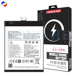 Batería de repuesto original para teléfono móvil TLP043D1 TLP043D7 para <span class=keywords><strong>Alcatel</strong></span> <span class=keywords><strong>TCL</strong></span> 10 <span class=keywords><strong>Pro</strong></span> <span class=keywords><strong>TCL</strong></span> <span class=keywords><strong>20</strong></span> <span class=keywords><strong>Pro</strong></span> 4500mAh 3,85 V - Product Image 1
