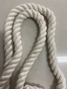 10Mm/12Mm/16Mm/25Mm Katoen Sjerp Koord, Katoen Gevlochten Touw Natrual Kleur - Product Image 4