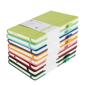 Groothandelsmaat A4 A5 A6 Notitieboekjes Notitieblok Agenda Gepersonaliseerde Schrijfharde Kaft Op Maat Gemaakte Lederen Journal Notebook