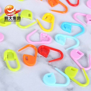 Haute qualité 22mm en plastique point à tricoter marquage épingle de sûreté avec petite boucle sans bobine couleur aiguille pince Crochet crochet utilisation à la main - Product Image 3