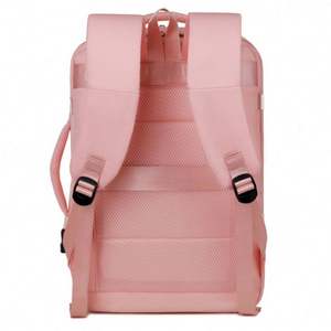 Sac à dos pour ordinateur portable OEM grande capacité, résistant à l'eau, avec chargement USB, 17 pouces, sac à dos de jour multi-poches tendance pour le travail et l'université - Product Image 3