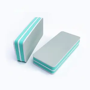 Professional Customized OEM Double Sides Sponge Blocks Shiny Polishing Nail Buffer Block For Nail Beauty