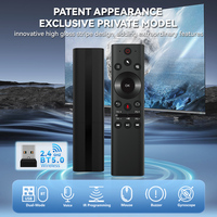 Télécommande Air Mouse PC 19 touches double mode avec BT 2.4G USB IR ATV et fonction d'apprentissage vocal