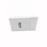 Boîte de présentation magnétique rigide en carton gris pour pré-rouleaux de cigarettes, avec couvercle rabattable et emballage pré-roulé personnalisé
