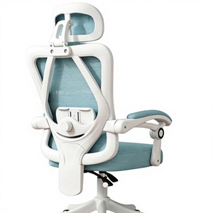 <span class=keywords><strong>Chaise</strong></span> de bureau pivotante moderne en maille de haute qualité avec dossier inclinable et soutien lombaire – Vente en gros - Product Image 1