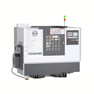 Máquina de torneado de cama inclinada Torno CNC para metal Máquina de torno automático de 1000 mm con herramienta en vivo - Product Image 3