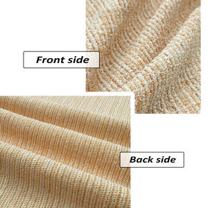 Bol stok mevcut, ilkbahar/yaz koleksiyonunda hafif ve ince düz renkli tek yüzlü örme tüvit kumaş - Product Image 4