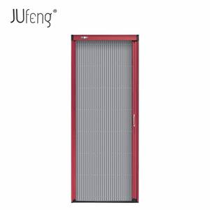 Puerta Mosquitera Plegable Desmontable, sin Rieles en la Parte Inferior, con Diseño de Panal, Retráctil - Product Image 1