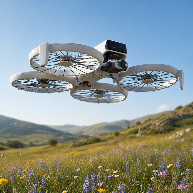 Entry-Level Flip RC 2 Drones Fly More Combo 14km Distance 31 Mins Flight AI Subject Tracking Safe Propeller Guard Aerial UAV