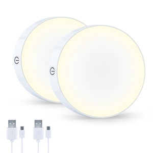Lampes à capteur de mouvement rechargeables, à intensité variable, LED tactiles, à coller, avec batterie de 1000 mAh, lampe de nuit - Product Image 3