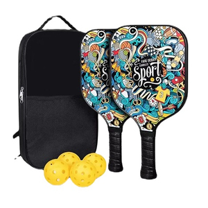 Sports de plein air de haute qualité en fibre de verre Raquettes de piqué en fibre de verre Pagaie de pickleball personnalisable du fabricant en gros - Product Image 2