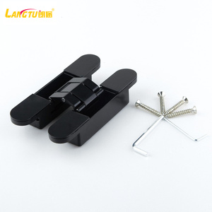 Zinc 180 Degree Heavy Duty 3d Hinges Adjustable Hinge Wooden Door Hidden Modern Black Bld-g01a Hidden Hinge - Product Image 1