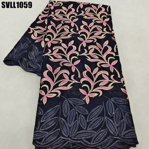 Mới nhất duyên dáng mềm chất lượng cao giá bán buôn 100% bông vải ren - Product Image 5