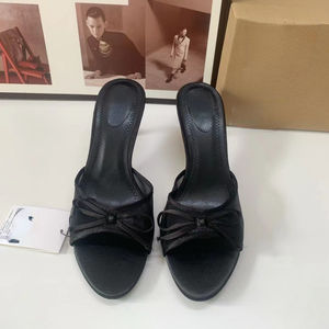 Tacones mujeres 2024 zapatos de mujer tipo <span class=keywords><strong>Francia</strong></span> una correa con Bowknot sandalias para zapatos de mujer tacones altos Chaussures Pour Femmes - Product Image 2