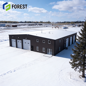 Bâtiment préfabriqué en structure d'acier pour atelier, hôpital, garage, hangar, magasin mobile, centre commercial et entrepôt - Product Image 1