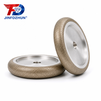 JINFDZHUN 127mm WM10/30 Meules électrolytiques en CBN métallique et lames de scie à ruban pour l'ébavurage des métaux ferreux Dureté 1A1 M
