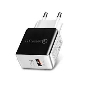 USB Wall Charger 18W QC3.0 Quick Charger USB Instant Mobile Phone Battery Charger For Samsung For IPhone