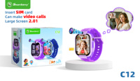 Reloj Inteligente para Niños en Oferta, GPS+LBS+AGPS+WiFi, Triple Posicionamiento, 4G, IP67, Geo Cercado, Videollamada, Reloj de Pulsera Cuadrado para Niños