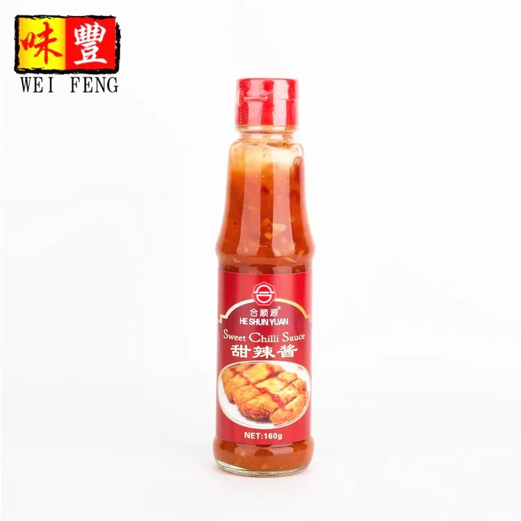 OEM Service Best Price Red Pepper Paste Natural Halal 160g Sweet Chili Sauce