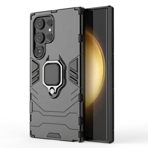 Étui antichoc Impact Ring pour <span class=keywords><strong>Samsung</strong></span> Galaxy S25 Ultra S25 Edge S24 Ultra, protection robuste pour <span class=keywords><strong>Samsung</strong></span> S23 Plus S22 S21 FE S20 S10 S9 - Product Image 1