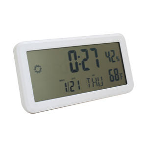 Estación Meteorológica electrónica Digital LCD, reloj despertador con temperatura y humedad - Product Image 3