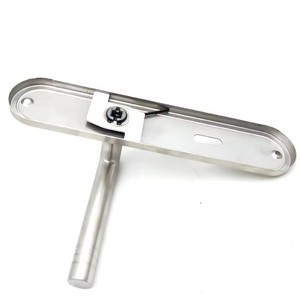 Cerradura de Palanca Moderna y Minimalista de Aleación de Zinc, Manija Cuadrada para Puerta Interior de Madera, Silenciosa y de Lujo - Product Image 6