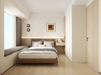 Ensemble de chambre à coucher moderne Dong Gui avec rangement complet
