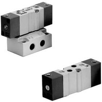 Dispositif d'échappement à électrovanne pneumatique SYJA3140, 5 canaux, électrovanne, interface métrique, série SYJA 24V